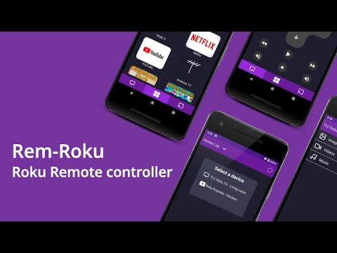 Remote Control For Roku Smart TV - RokRemote