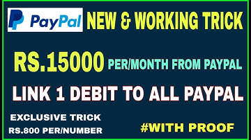 Paypal 200 Free All | Add Virtual Card On PayPal 2018