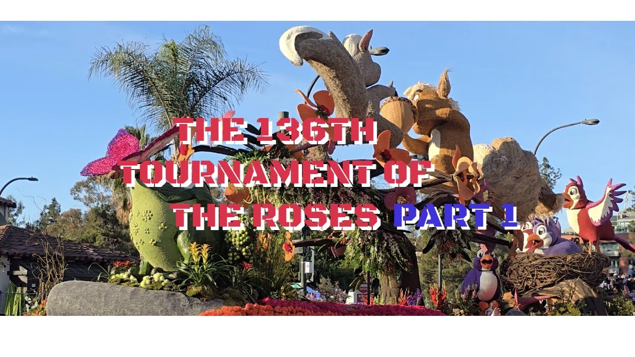 The 136th Tournament of the Roses Grand Parade in Pasadena, CA Part 1.