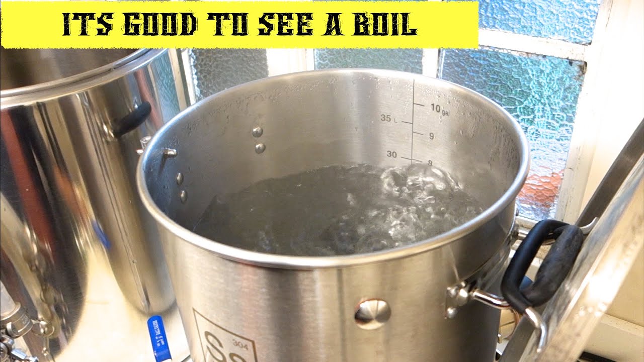 Boil Off Rates 1Hr Boil On The Ss Brewtech Brewery YouTube