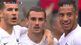 PARKOUR DE L'EQUIPE DE FRANCE EN COUPE DU MONDE 2018