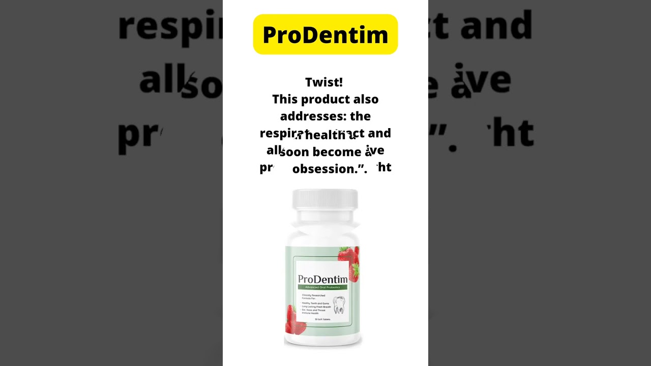 ProDentim – Monster In The Dental Niche  #prodentim #prodentimcandy #prodentimreviews #shorts