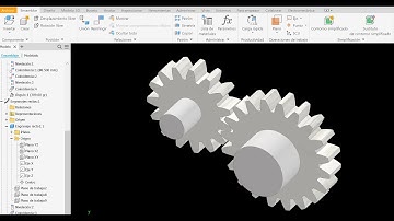 Inventor 14 Engranes #autodesk #inventor