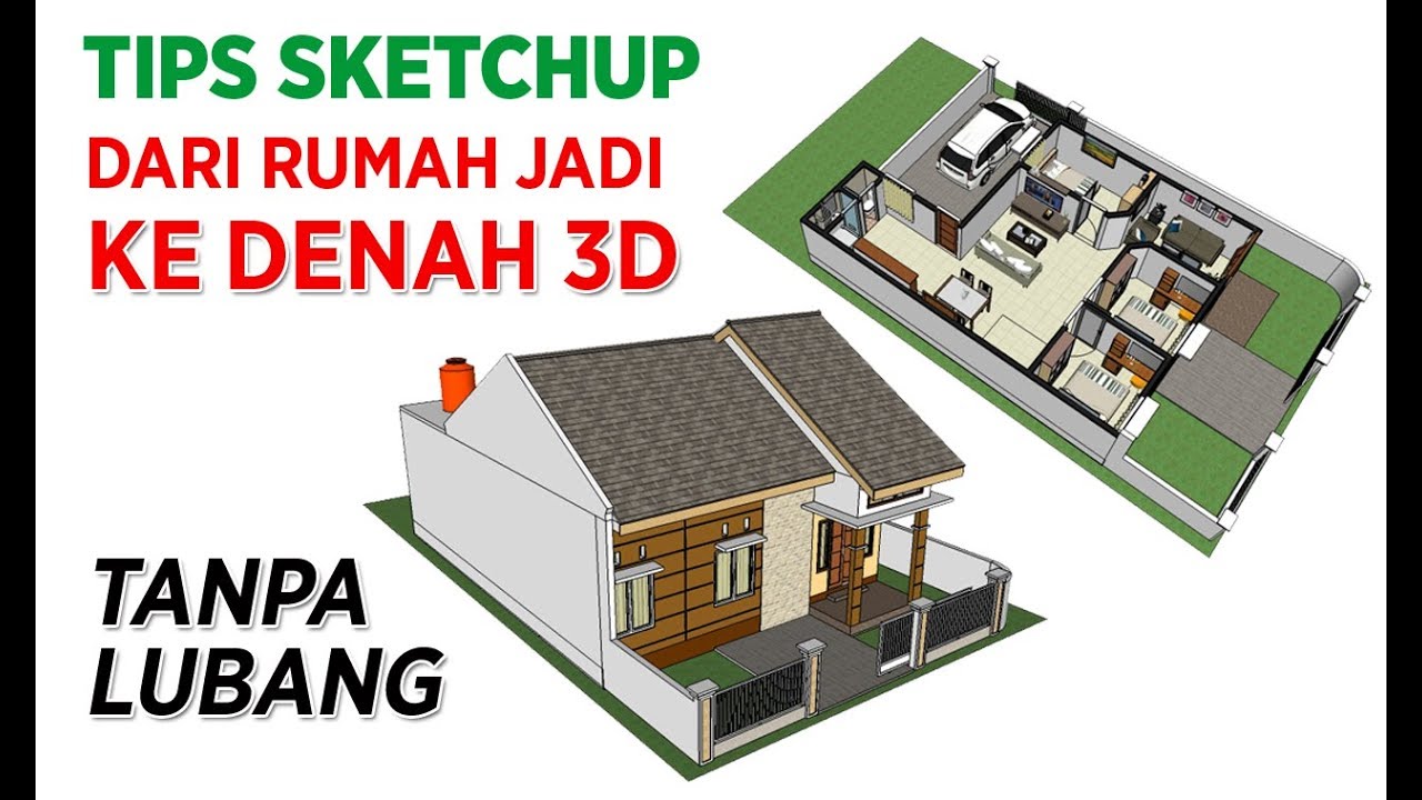 Tips Membuat Denah  3d dari Rumah  yang Sudah Jadi 