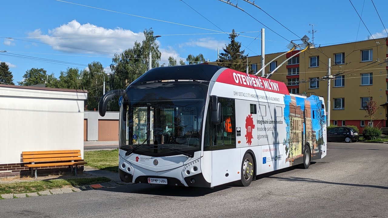DPMP - Škoda 32Tr AKU - linka 13: Ohrazenice,točna - Dubina,sever (výluka)