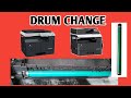 DRUM CHANGE | PRINT BLACK LINE | HOW TO CHANGE DRUM IN KONICA MINOLTA BIZHUB 164,165e,195,206,205i,