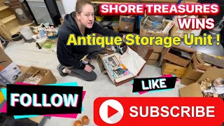SHORE TREASURES Wins Huge 10X40 (Part 1) Antique Storage Unit Auction Finds Auctions Paid $900