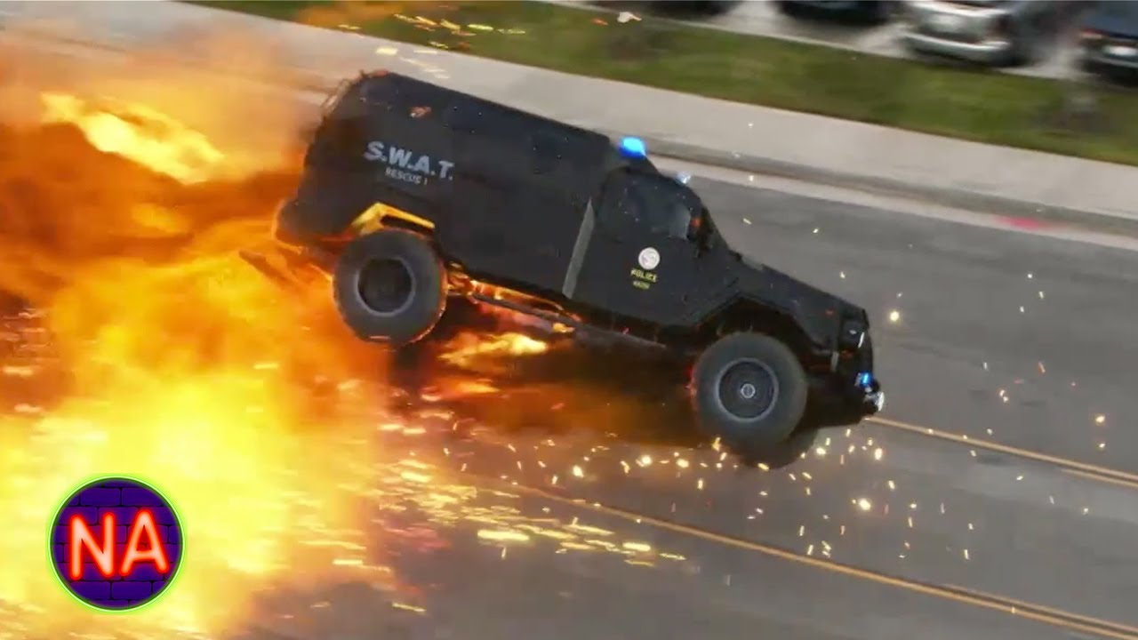 ⁣S.W.A.T. Vehicle Gets Flipped | S.W.A.T. (2017)