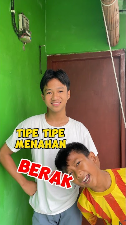 Tipe tipe orang pup