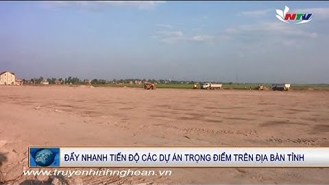 Đẩy nhanh tiến độ các dự án trọng điểm trên địa bàn tỉnh