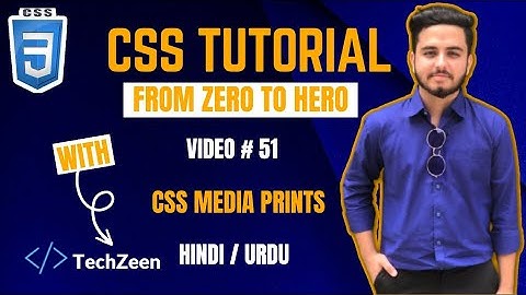CSS Tutorial: Mastering Print Style in CSS: Enhance Your Web Printing Experience | CSS Print Media