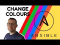 Have some fun with ansible  change playbook run colours 