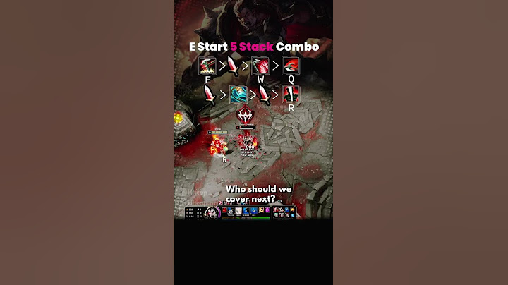 Smooth Darius 5 Stack combos #shorts