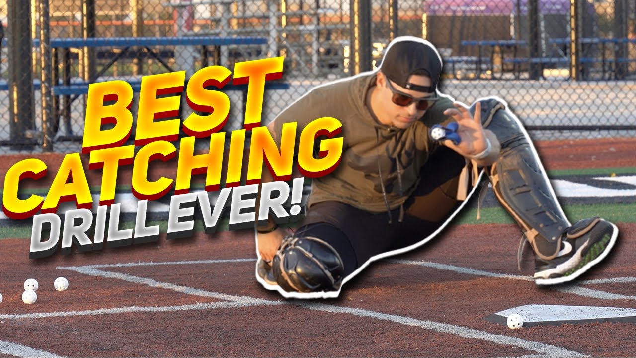 BEST CATCHING DRILLS EVER! (“Training Small” w Pro Catcher Leo Rojas