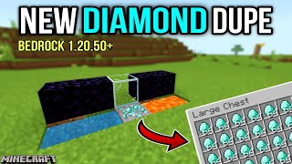 NEW SIMPLE 1.20.50+ DIAMOND FARM/DUPER TUTORIAL in Minecraft MCPE/JAVA [Working New Diamond Duper]