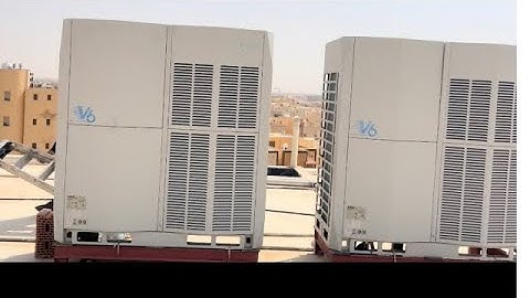 #midea V6 multi Vrf system Error code H9 And. P9 #airconditioning not working????