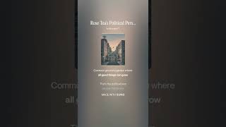 Rose Tea's Political Perspective Tuesdays @ 7PM (EST)