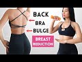 HOURGLASS upper body, reduce heavy cups, lose bra bulge, back fat, get small waist, dumbbells only