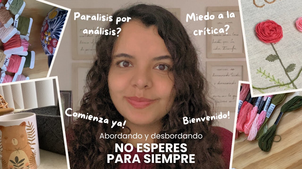 Deja de esperar el momento perfecto🧵❤️