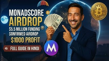Monad Score Airdrop - $5.5M Funding 💸| Depin Airdrop 🪂 | Free to join | $1000 Profit