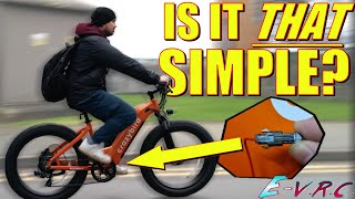 This SIMPLE thing makes POWERFUL Ebikes Legal? ft. Crazybird Jumper