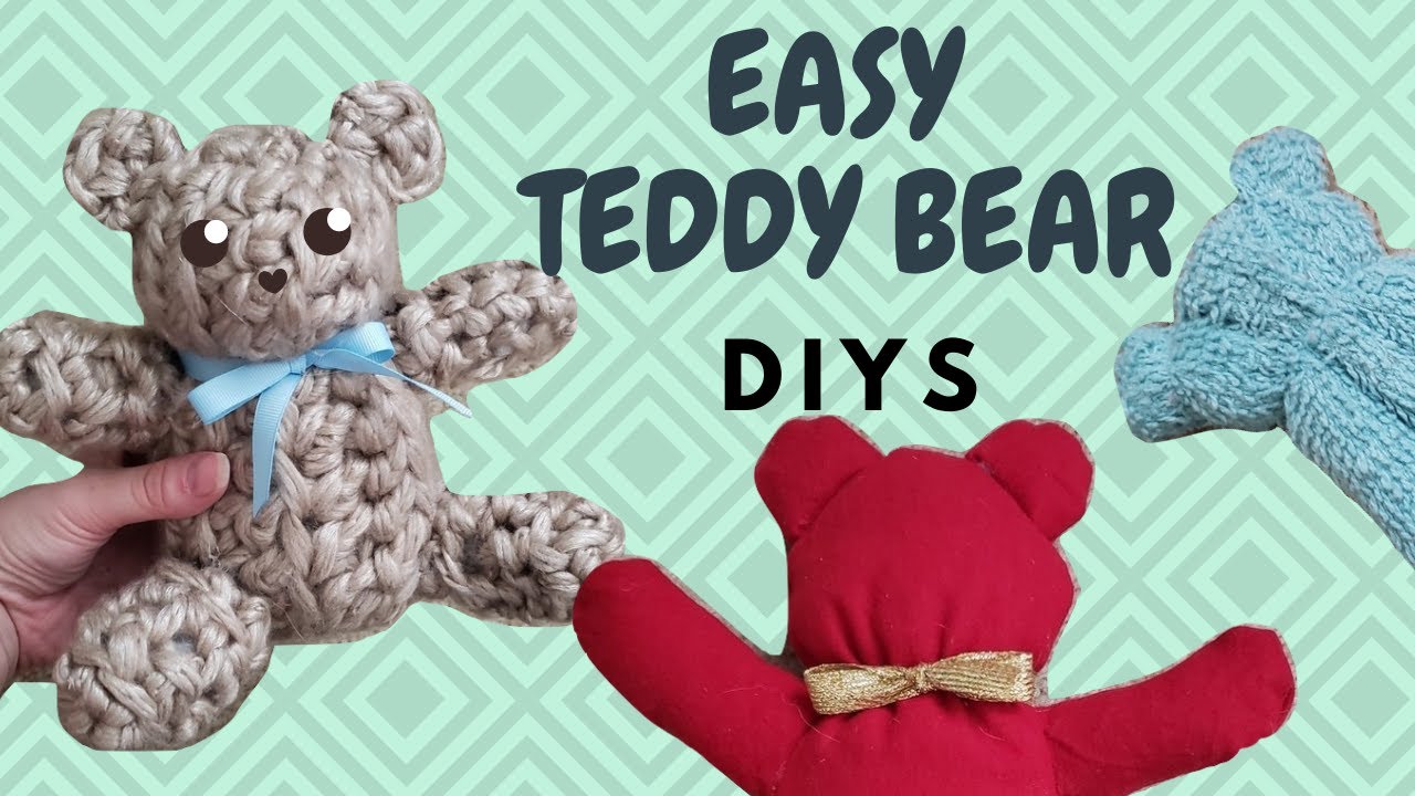 Minute DIY Teddy Bear | vlr.eng.br