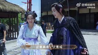 【南华后台直击】重紫 拍摄现场一秒变娇弱，软萌可爱无人能敌。#重紫