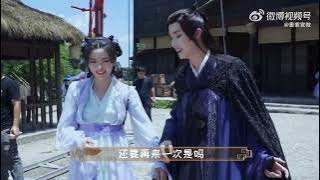 【南华后台直击】重紫 拍摄现场一秒变娇弱，软萌可爱无人能敌。#重紫