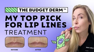 Treat Vertical Lip Lines! | Antiaging Tips by The Budget Derm