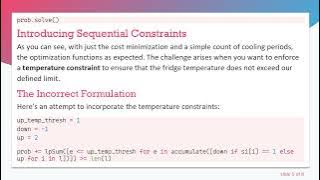 How to Add Sequential Constraints to Optimization Problems Using Python PuLP