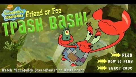 SpongeBob SquarePants: Friend or Foe Trash Bash! - Full Game