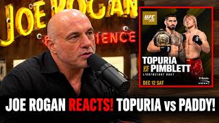 JOE ROGAN REACTS TO ILIA TOPURIA vs PADDY PIMBLETT! UFC 335 FIGHT JUST GOT CRAZY!
