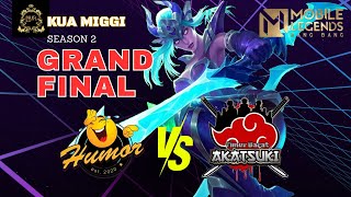 Humor Vs Timur Barat Kua Miggi Mlbb Tournament Season 2 Grand Final
