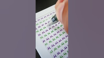 From u to u So Satisfying to Watch #drawing #handwriting #calligraphy #ocd  #ocdtreatment #relaxing