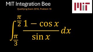 MIT 2016 Integration Bee Qualifying Exam, Problem 18