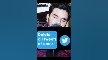 How to delete tweets into bulk