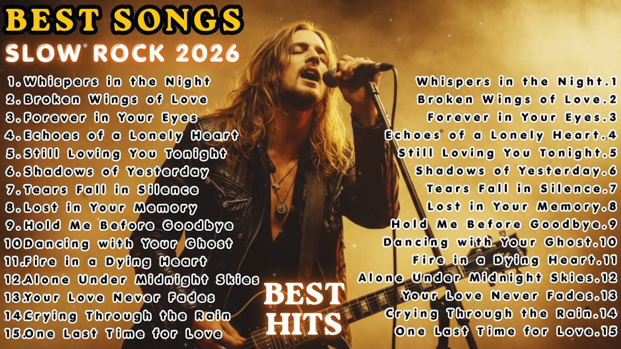 🎧Best Slow Rock 2026 🔥 Emotional Rock Ballads That Hit Deep in Your ...