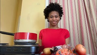 Cooking Vegetables and Rice