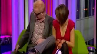 Alex Jones Of The One Show Showing Cleavage