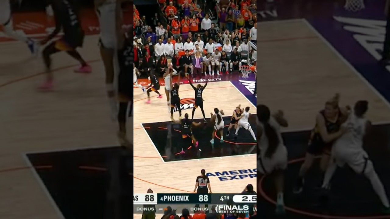 Aja Wilson CLUTCH GAME WINNING MID RANGE Aces vs Mercury 