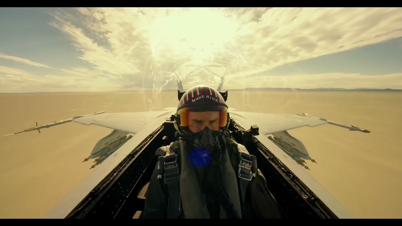 Maverick with F-18 Super Hornet Test Mission - Top Gun 2 Movie