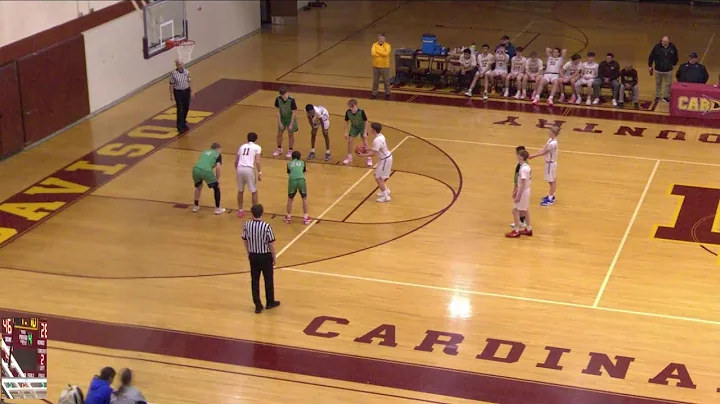 Davison High School vs Lapeer High School  Boys' JuniorVarsity Basketball
