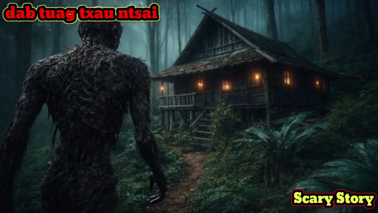 Dab tuag txau ntsai - Scary Story
