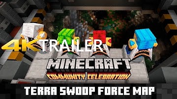 Minecraft Community Celebration: Terra Swoop Force Trailer 4K