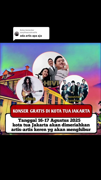 KONSER GRATIS DI KOTA TUA JAKARTA #music #trending #shorts #akustikkotatua #ranggakotatua #fyp