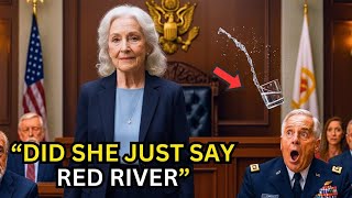 The Judge Asked the Old Woman's Call Sign as a Joke — Then ‘RED RIVER’ Silenced Him