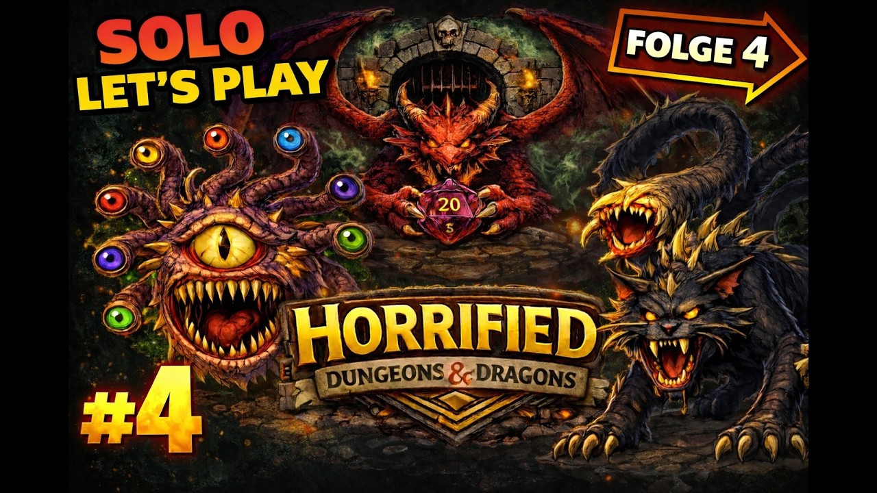 Solo Lets Play | Horrified: Dungeons & Dragons