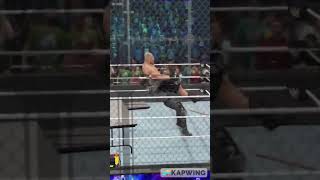 Brock Lesnar Gets Suplexed Through a Table