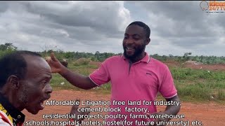 HOT AFFORDABLE LITIGATION FREE LAND@ FAST DEVELOPING COMMUNITY IN KUMASI(25Mins Drive 4rm SANTASI(R)