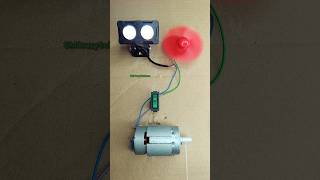 I Turned A 775 Dc Motor Generator Powering Into Motorcycle Light U0026 Dc Fan  shorts